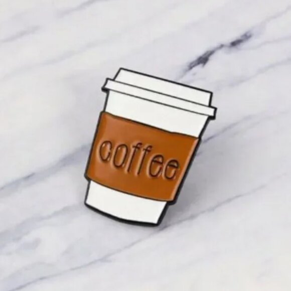 NWT, Starbucks Coffee Cup Enamel Pin - Picture 1 of 1